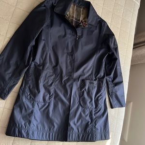 Barbour reversible raincoat - good condition and fits more like a size 10-12
